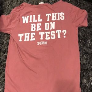 XS PINK tee.
